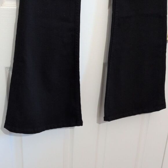 The drop NWT Black Flare & Wide Leg Jeans. Very Cute 🥰 - Picture 6 of 7